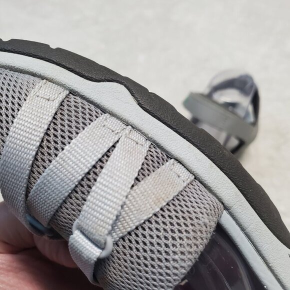 Teva Gray Tirra CT Drizzle Closed Toe Strap Strappy Casual Sandal Shoe Women 9.5 - Picture 9 of 11